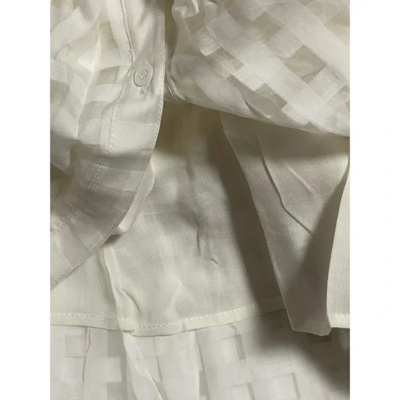 Anthropologie Windowpane Mini Dress - NWT - XL - Picture 9 of 15